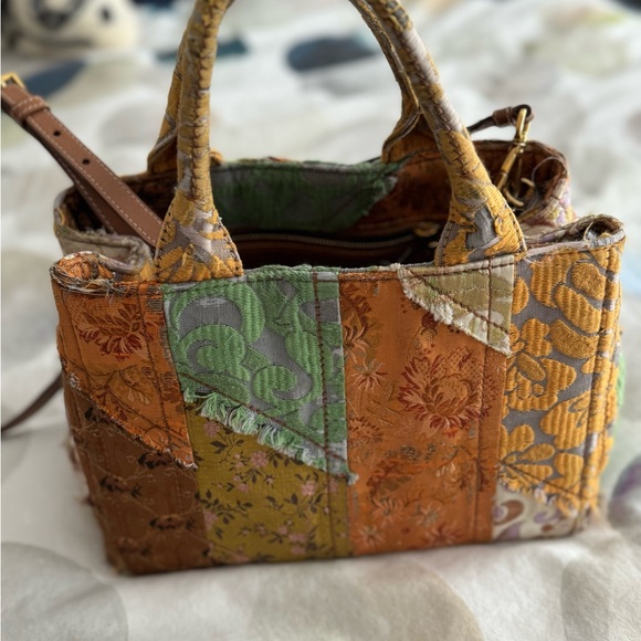 Prada crossbody -multicolor cotton - Picture 1 of 6
